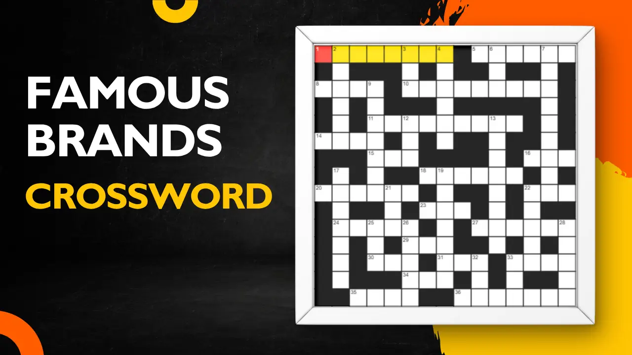 Themed Crossword: Famous Brands