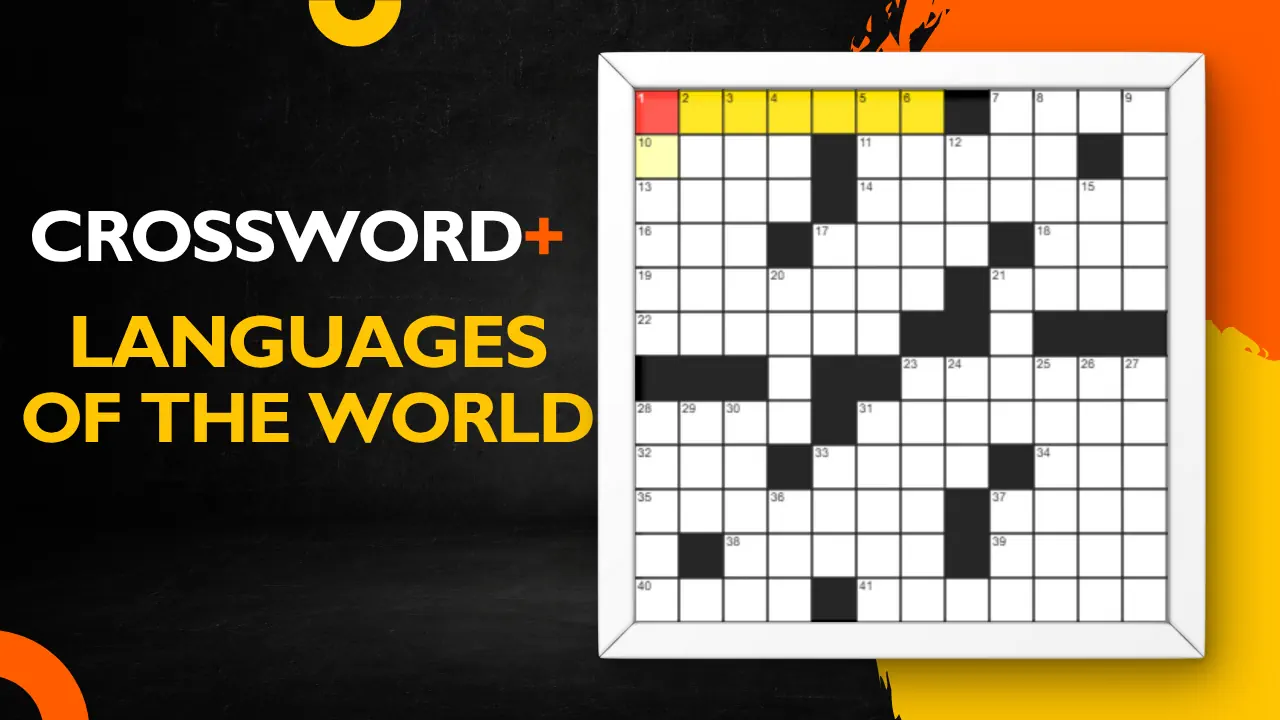 Crossword+: Languages of the World