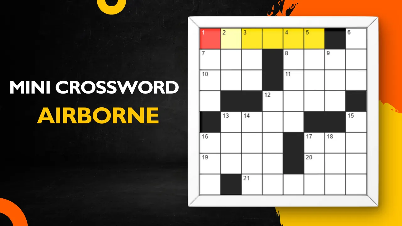 Mini Crossword: Airborne Edition