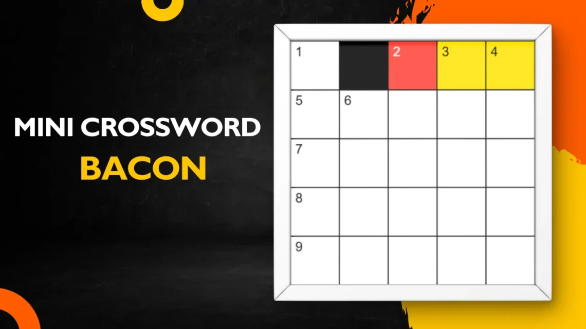 Mini Crossword: Bacon Edition
