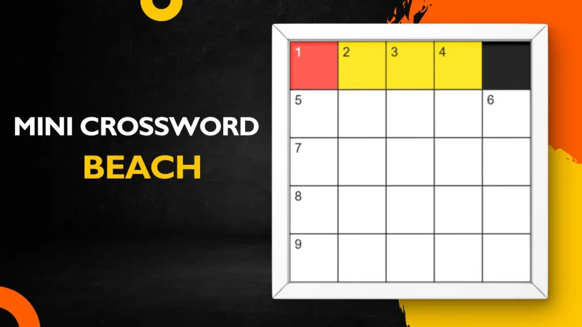 Mini Crossword: Beach Edition