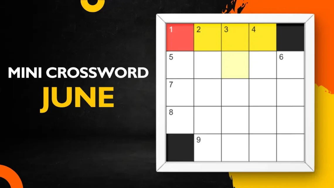 Mini Crossword: June