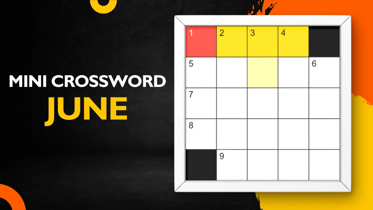 Mini Crossword: June