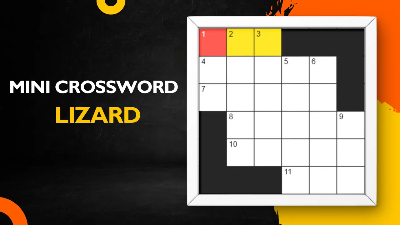 Mini Crossword: Lizard Edition