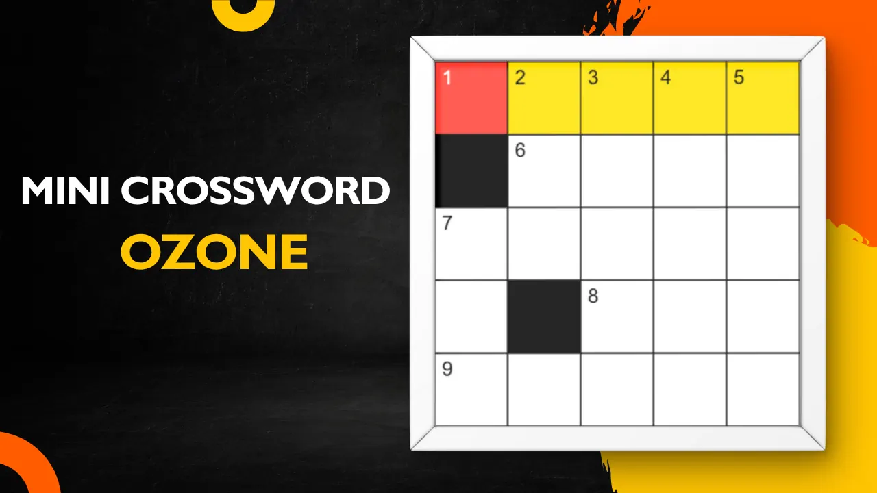 Mini Crossword: Ozone